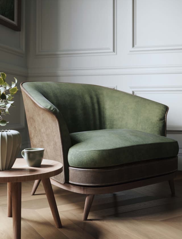 green-armchair-paris